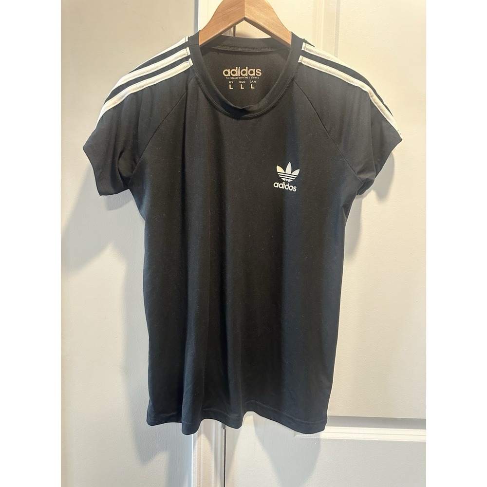 Adidas‎ Women's Black Tee Large